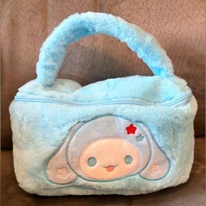 Cinnamoroll Plush Zippered Purse/Makeup Bag New